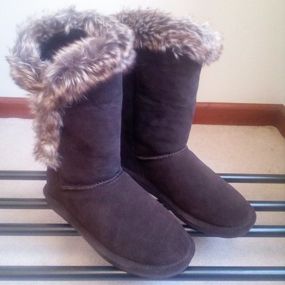 BEARPAW Women Tabitha Suede Boots - BRAND NEW - Picture 6 of 7